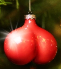 Christmas Balls Ass shaped 01 photo - Christmas is a time for giving and receiving at Belami