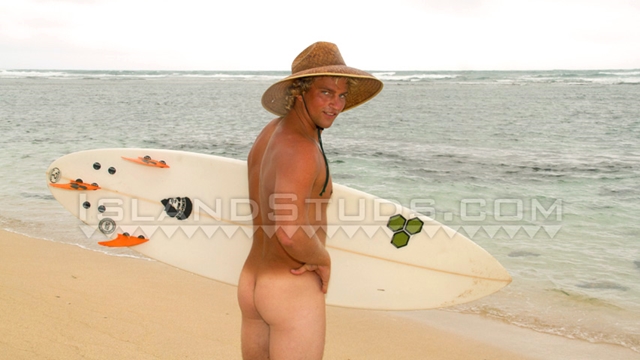 Island Studs Dusty naked surfer thick cock big ball sack round white bubble muscle surfer butt 001 male tube red tube gallery photo - Dusty