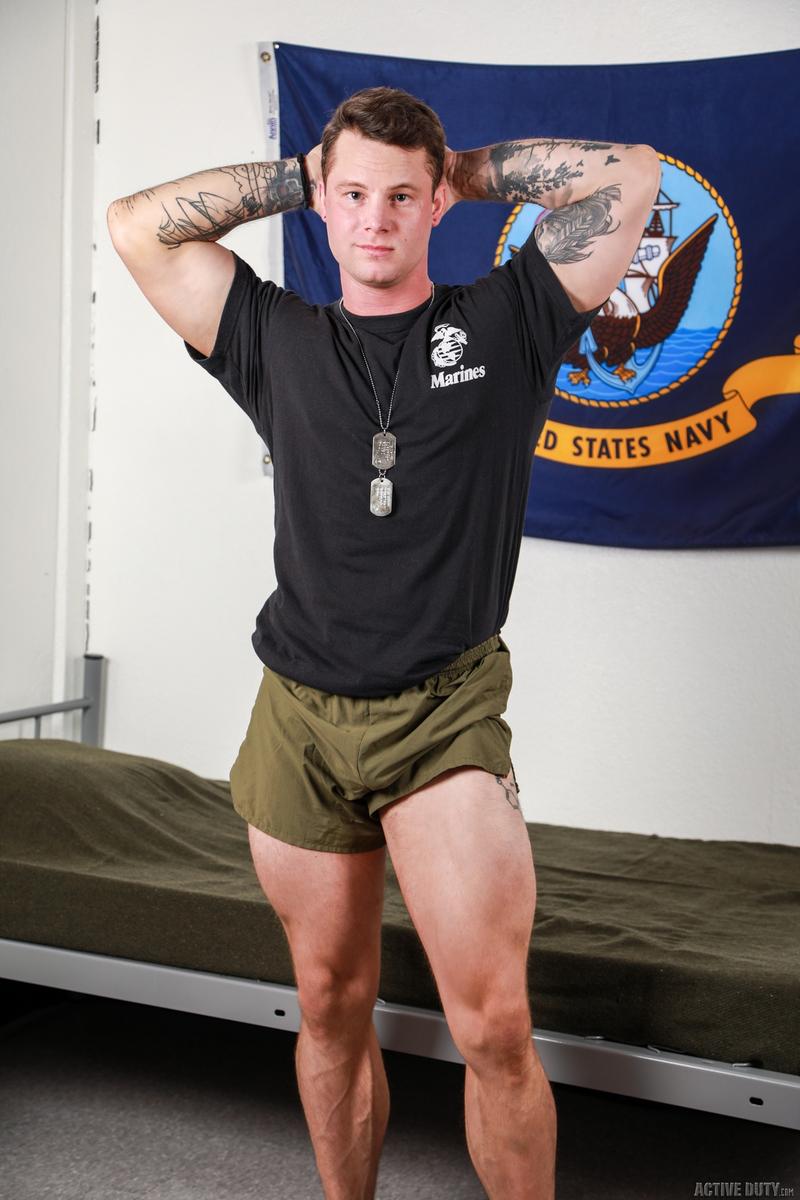 Active Duty horny military dude Niko Carr huge thick raw dick barebacking Tyler James smooth ass 4 gay porn image - Active Duty horny military dude Niko Carr’s huge thick raw dick barebacking Tyler James’s smooth ass