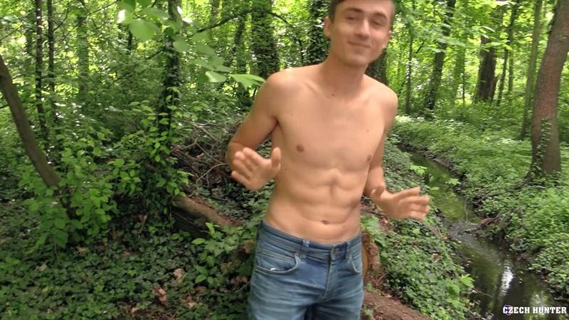 Czech Hunter 621 young straight hottie strips nude wanking small uncut dick then ass fucked 5 gay porn image - Czech Hunter 621 young straight hottie strips nude wanking his small uncut dick then his ass fucked
