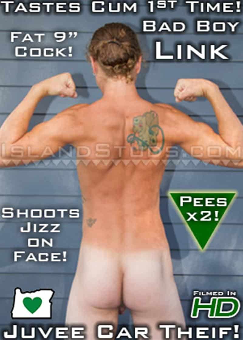 Island Studs Link jerks straight 9 inch dick spraying cum all over face licks it up 23 gay porn image - Island Studs Link jerks his straight 9 inch dick spraying cum all over his face and licks it up