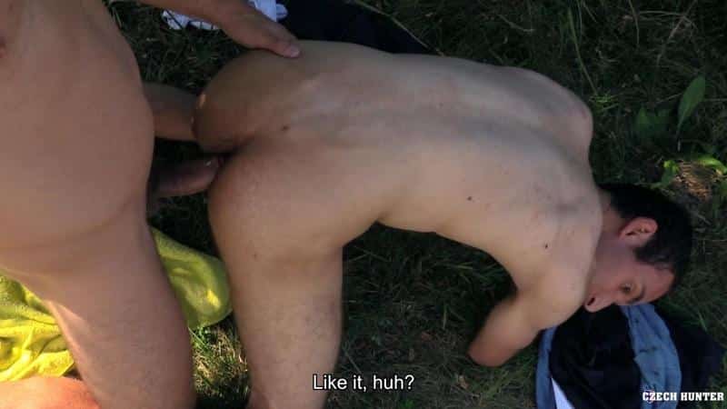 Sexy straight stud first time sucking the fucked a huge uncut dick at Czech Hunter 639 23 gay porn image - Sexy straight stud first time sucking the fucked by a huge uncut dick at Czech Hunter 639