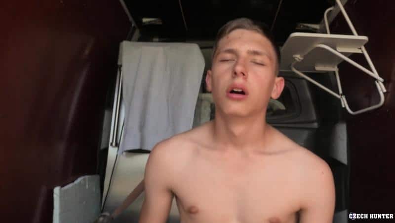 Horny young straight punk strips naked wanking then fucked in ass big uncut dick at Czech Hunter 661 25 gay porn image - Horny young straight punk strips naked wanking then fucked in the ass big uncut dick at Czech Hunter 661