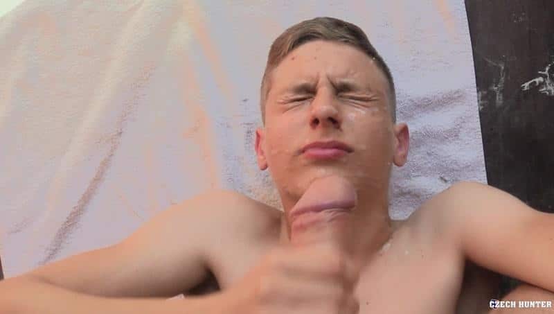 Horny young straight punk strips naked wanking then fucked in ass big uncut dick at Czech Hunter 661 30 gay porn image - Horny young straight punk strips naked wanking then fucked in the ass big uncut dick at Czech Hunter 661
