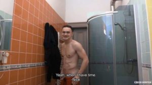 Sexy ripped straight muscle boy wanks big uncut cock spraying jizz all over abs at Czech Hunter 680 0 gay porn image 300x169 - Sexy ripped straight muscle boy wanks his big uncut cock spraying jizz all over his abs at Czech Hunter 680